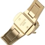 Hadley-Roma Men’s 20mm Gold Plated Watch Strap, Color:Gold-Toned (Model: BKL100Y-20MM)
