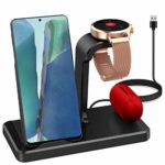 Kartice Compatible with Fossil Gen 5E 42mm 44mm Charger Multiple Charger with Type C Charge Port 3 in 1 Wireless Charger Stand Station for Fossil Gen 4/S21/Buds Pro/Gen 5 Julianna Carlyle Charger