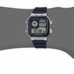 Casio Men’s 10-Year Battery Japanese Quartz Watch with Resin Strap, Black, 21 (Model: AE-1200WH-1CVCF)