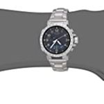 Casio Men’s Pro Trek Stainless Steel Quartz Sport Watch with Titanium Strap, Silver, 22 (Model: PRW-50T-7ACR)