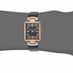 Kenneth Cole New York Women’s Transparency Stainless Steel Japanese-Quartz Watch with Leather Strap, Blue, 15.4 (Model: KC50859004)