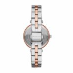 Michael Kors Women’s Maci Quartz Watch with Stainless Steel Strap, Two Tone, 14 (Model: MK4452)