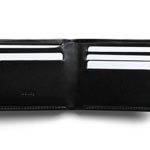 Bellroy Hide & Seek Wallet (Slim Leather Bifold Design, RFID Protected, Holds 5-12 Cards, Coin Pouch, Flat Note Section, Hidden Pocket) – Black – RFID (New)
