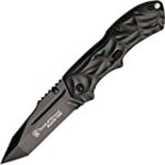 Smith & Wesson Black Ops SWBLOP3SMT 5.8in S.S. Assisted Opening Knife with 2.5in Tanto Blade and Aluminum Handle for Tactical, Survival and EDC