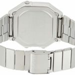 Casio Men’s Classic Quartz Watch with Stainless-Steel Strap, Silver, 22.7 (Model: B650WD-1ACF)