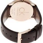 Calvin Klein Men’s Analogue Quartz Watch with Leather Strap K3M226G6
