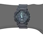 Casio Men’s G-Shock Analog-Digital Watch GA-100C-8ACR, Grey/Neon Blue