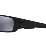 Oakley Crankshaft Polarized Sunglasses-Matte Black/Black Iridium