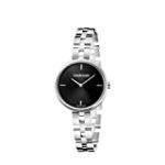 Calvin Klein Women’s Quartz Dress Watch with Stainless Steel Strap, Silver, 11 (Model: KBF23141)