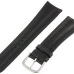 Hadley-Roma Men’s 22mm Watch Strap, Color:Black (Model: MSM890RA-220)
