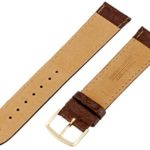 Hadley-Roma 20mm ‘Men’s’ Leather Watch Strap, Color:Brown (Model: MSM717LB 200)