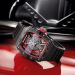 FEICE Men’s Automatic Wrist Watch Sapphire Crystal Japanese Movement Skeleton Automatic Mechanical Watch Waterproof Sports Wristwatch – FM602