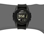 Nixon Unit A197000-00. Black Men’s Digital Watch. (44mm. Digital LCD Watch Face. 24mm Black Band)