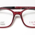 Esprit Women’s Eyeglasses ET17535 ET/17535 531 Red Full Rim Optical Frame 49mm