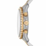 Michael Kors Women’s Quartz Watch with Stainless Steel Strap, Multicolor, 20 (Model: MK6792)