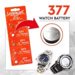 LOOPACELL 377/376 / SR626W / SR626SW / Silver Oxide Watch 100 Pack