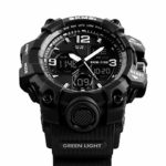 Mens Digital Watches 50M Waterproof Outdoor Sport Watch Military Multifunction Casual Dual Display Stopwatch Wrist Watch – Black13