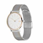 Lacoste Women’s Moon Quartz Watch with Stainless Steel Strap, Two Tone, 16 (Model: 2001116)
