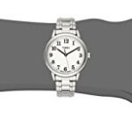 Timex Women’s TW2P78500 Easy Reader Silver-Tone Stainless Steel Expansion Band Watch
