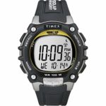Timex Men’s T5E231 Ironman Classic 100 Black/Yellow Resin Strap Watch
