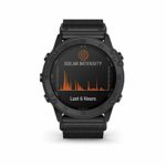 Garmin tactix Delta Solar with Ballistics, Specialized Tactical Watch with Solar Charging Capabilities, Ruggedly Built to Military Standards, Night Vision Compatibility, Black