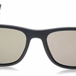 Lacoste Men’s L884S Rectangular Sunglasses, Matte Green/Green Solid Green, 53 mm