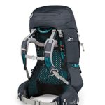 Osprey Aura AG 50 Women’s Backpacking Backpack,Vestal Grey,Medium