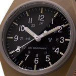 Marathon Watch WW194004 General Purpose Quartz Swiss Made Military Field Army Watch (GPQ) with Tritium and Sapphire Crystal (34mm) (Desert Tan – US Gov’t)