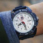 Luminox Men’s Wrist Watch Ice-SAR Arctic 1007: 46mm White Display Stainless Steel Case 200 M Water Resistant
