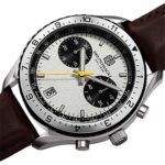 Bruno Magli Men’s Marco 1081 Swiss Quartz White Dial Italian Leather Strap Watch