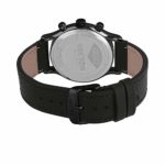 Sector No Limits Men’s 660 Stainless Steel Quartz Sport Watch with Leather Calfskin Strap, Black, 22 (Model: R3251517001)