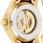 Invicta Men’s Objet D Art Stainless Steel Automatic-self-Wind Watch with Stainless-Steel Strap, Gold, 22 (Model: 22604)
