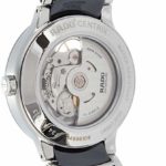 Rado Men’s Centrix Automatic Watch with High-Tech Ceramic, Stainless Steel Strap, 2 Tone: Black/Silver, 20.5 (Model: R30178152)