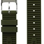 Skagen Unisex 14mm Interchangeable Green Silicone Watch Strap (Model: SKB2039)