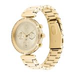Tommy Hilfiger Women’s Quartz Watch with Stainless Steel Strap, Gold, 18 (Model: 1782392)