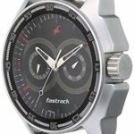 Fastrack Men’s Casual Wrist Watch with Analog Function, Quartz Mineral Glass, Water Resistant with Silver Metal Strap/Leather Strap