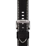 Tissot Leather Black Watch Strap, 22 (Model: T852044982)