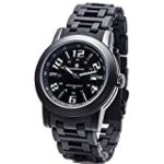 Smith & Wesson Men’s SWW-1519 Recoil Black Glowing Dial Plastic Band Watch