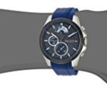 Tommy Hilfiger Men’s Cool Sport Stainless Steel Quartz Watch with Silicone Strap, Blue, 22 (Model: 1791350)