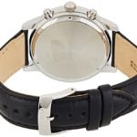 SEIKO Men’s SNDC33 Classic Black Leather Black Chronograph Dial Watch