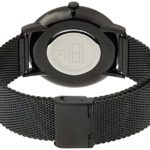 Tommy Hilfiger Men’s Quartz Watch with Stainless Steel Strap, Black, 20 (Model: 1791464)