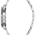Bulova Crystal Quartz Ladies Watch, Stainless Steel , Silver-Tone (Model: 96L236)