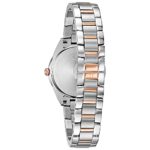 Bulova Classic Quartz Ladies Watch, Stainless Steel Diamond , Two-Tone (Model: 98R264)