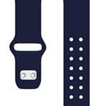 GAME TIME Tennessee Titans CUSTOM HD Watch Band Compatible with Apple Watch (42/44/45mm-Long – Navy)