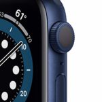 Apple Watch Series 6 (GPS, 40mm) – Blue Aluminum Case with Deep Navy Sport Band