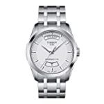 Tissot Men’s Couturier 316L Stainless Steel case Swiss Automatic Watch Strap, Grey, 22 (Model: T0354071103101)
