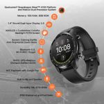 TicWatch Pro 3 Ultra GPS Smartwatch Qualcomm SDW4100 and Mobvoi Dual Processor System Wear OS Smart Watch for Men Blood Oxygen IHB AFib Detection Fatigue Assessment 3-45 Days Battery NFC Mic Speaker