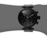 Akribos XXIV Men’s AK764BK Chronograph Quartz Movement Watch with Black Dial and Black Stainless Steel Bracelet