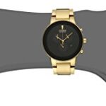Citizen Men’s AT2242-55E Axiom Eco-Drive Gold-Tone Bracelet Watch
