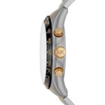Michael Kors Men’s Quartz Watch with Stainless Steel Strap, Multicolor, 22 (Model: MK8784)